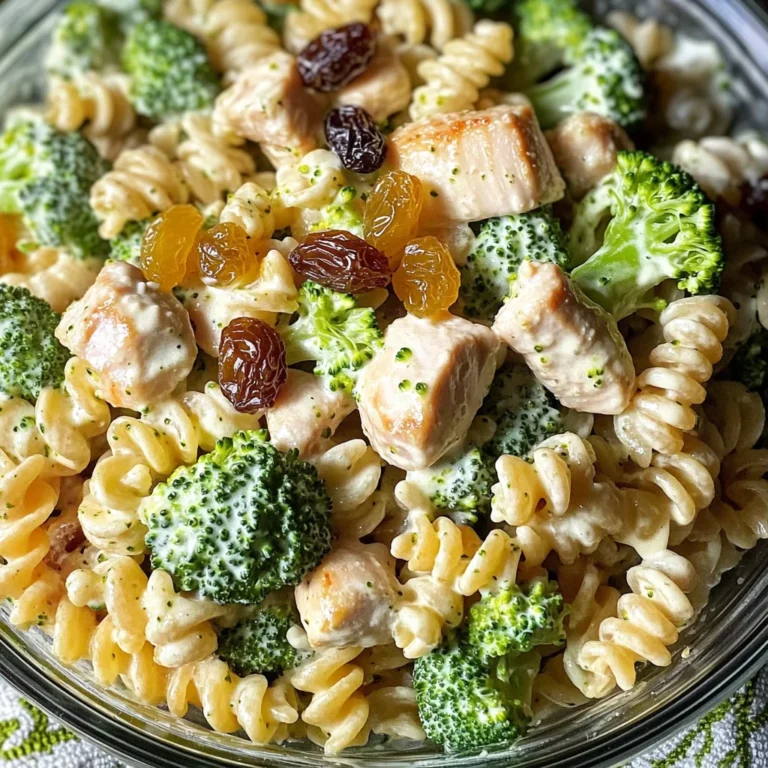 Chicken Broccoli Pasta Salad