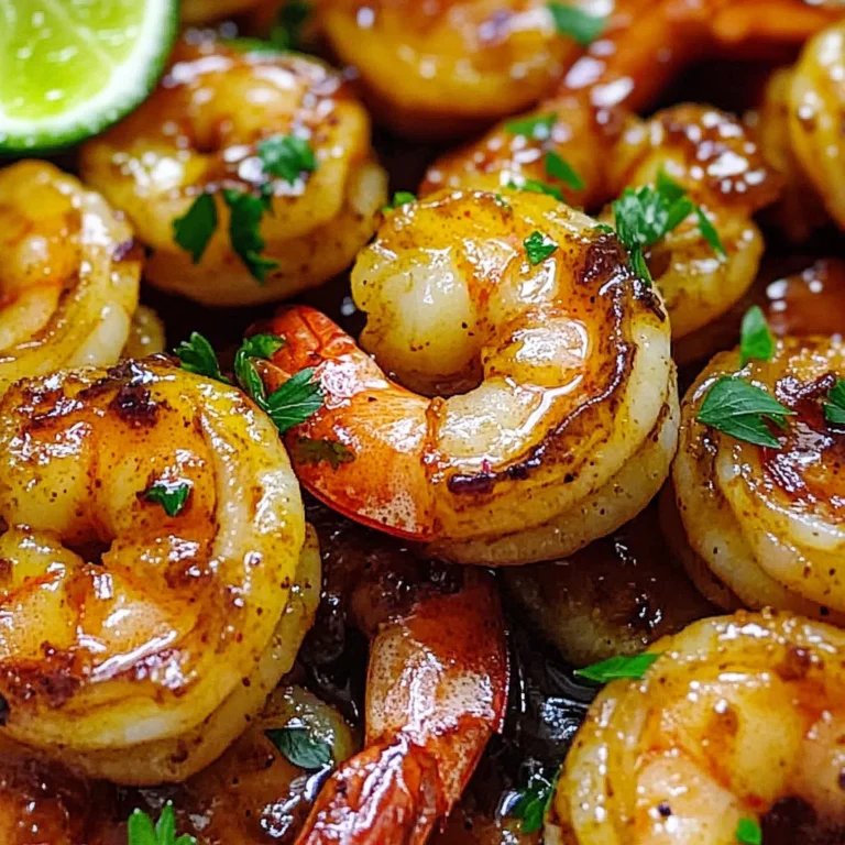 Garlic Honey Lime Shrimp Recipe