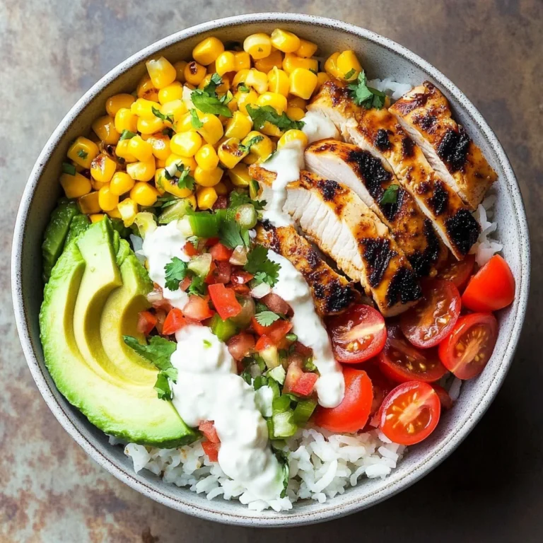 Grilled Chicken Burrito Bowls