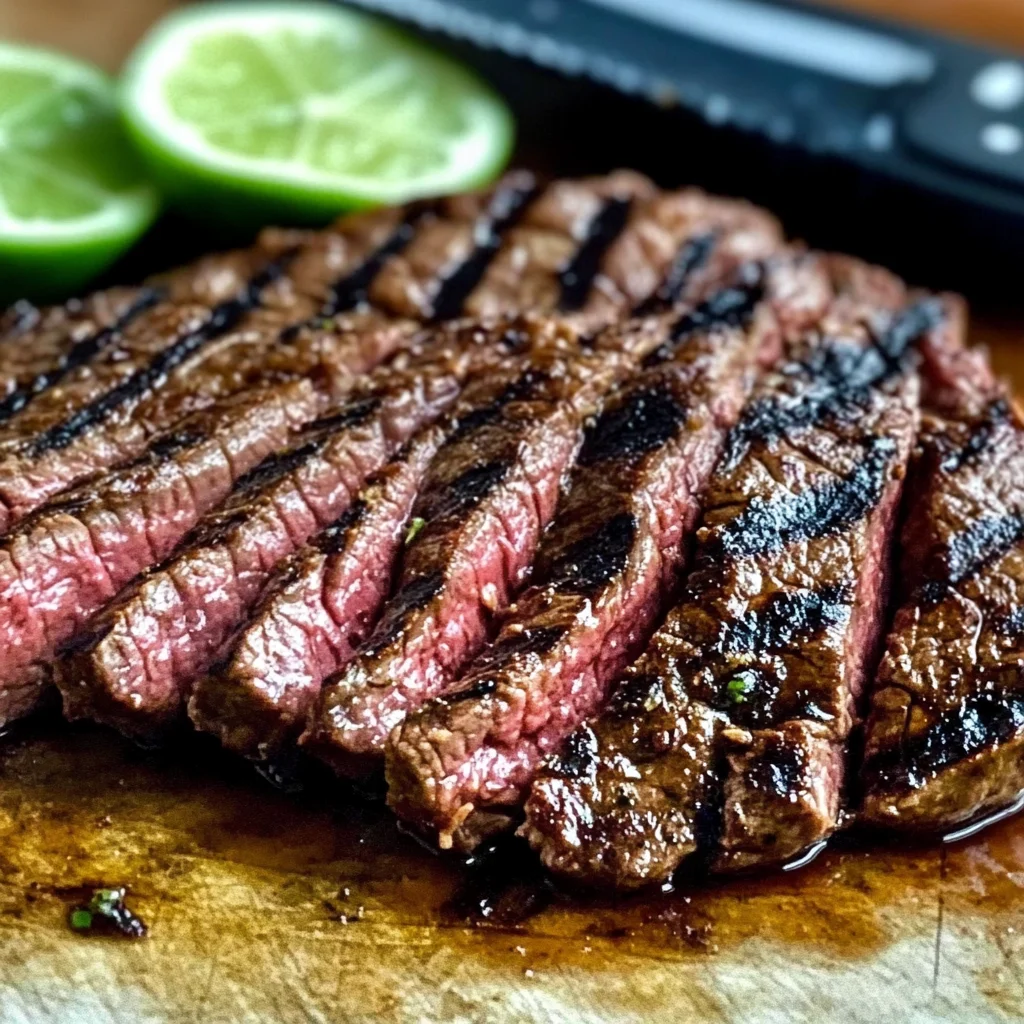 Grilled Cuban Flank Steak