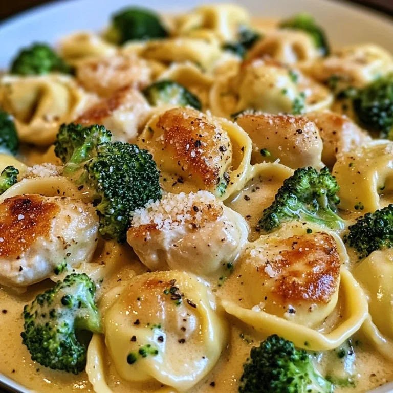 I Just Made This Creamy Garlic Parmesan Tortellini