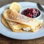 Lemon Ricotta Crepes