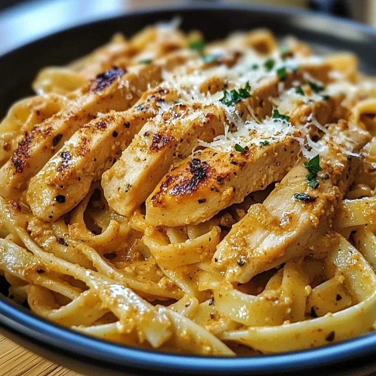One-pot Spicy Chicken Linguine In Creamy Sauce