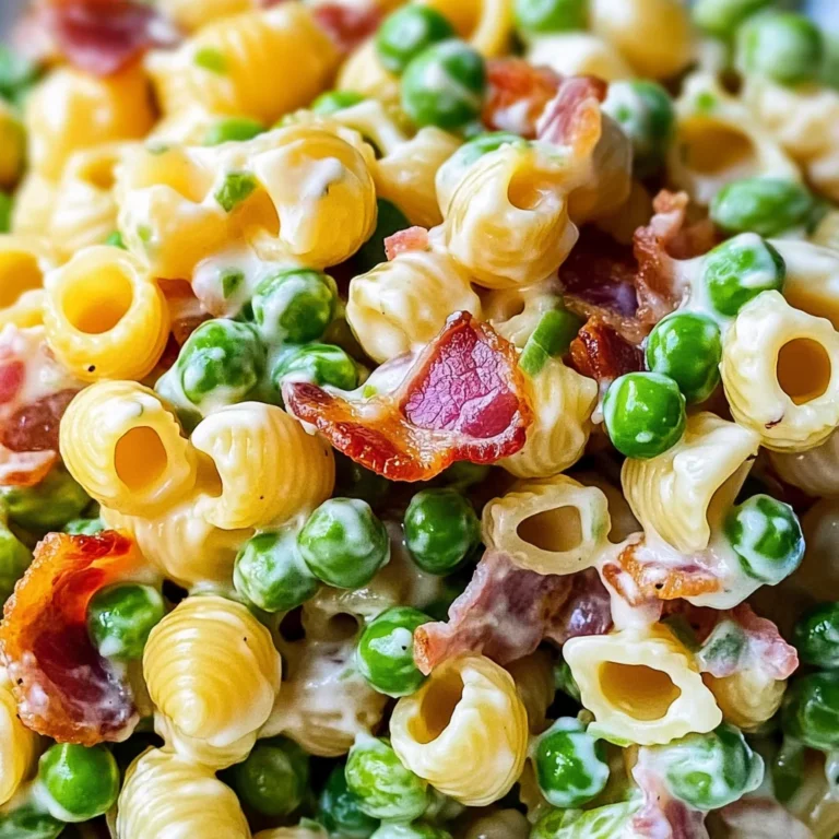 Pea Pasta Salad
