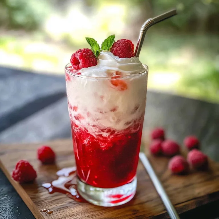 Raspberry Italian Soda