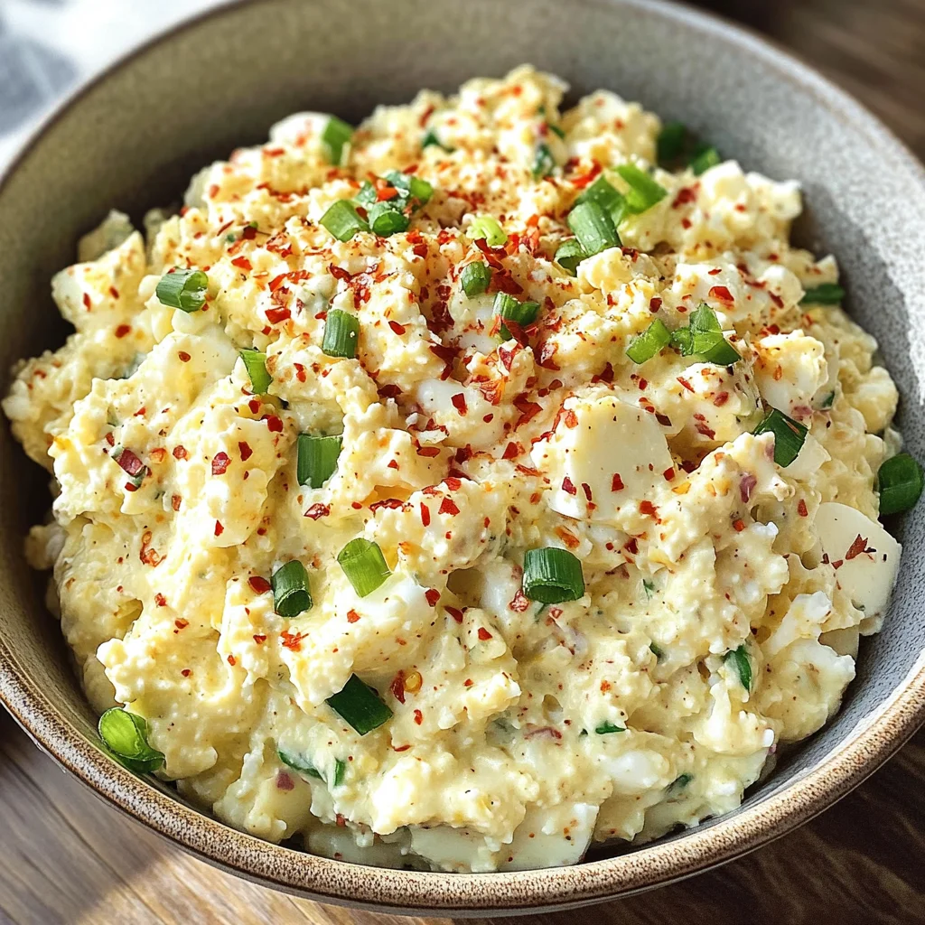 Simple Cottage Cheese Egg Salad