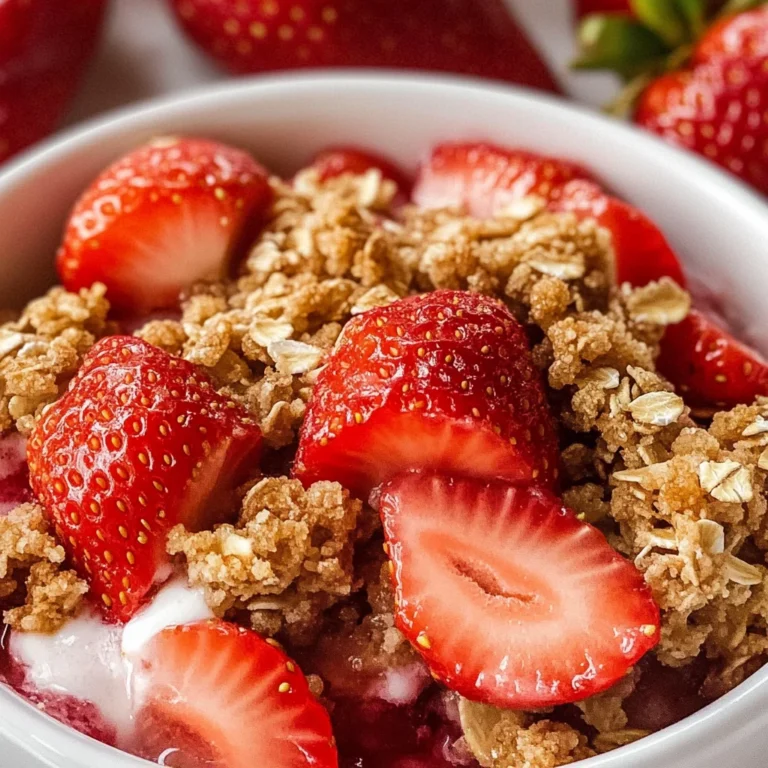 Strawberry Crisp