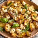 Baked Feta Potatoes