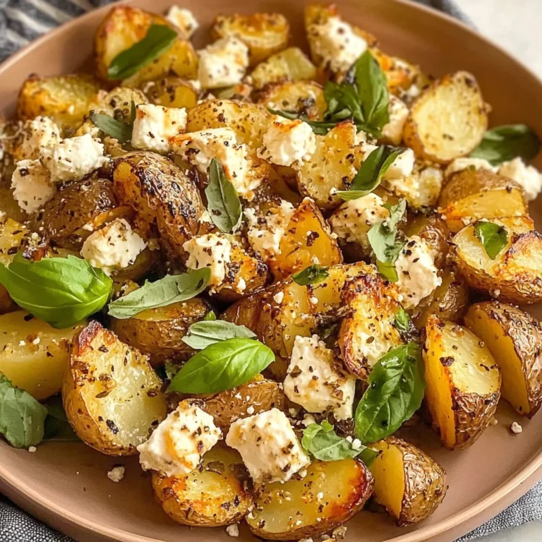 Baked Feta Potatoes