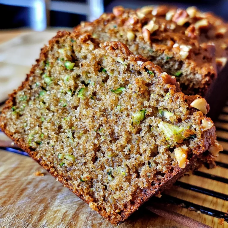 Best Ever Zucchini Walnut Bread