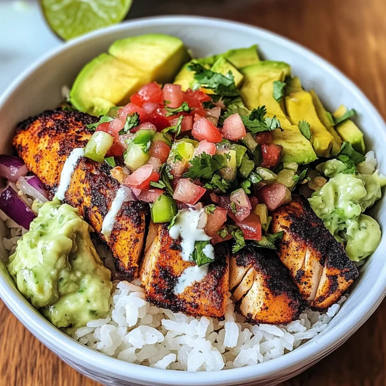 Blackened Fish Taco Bowls