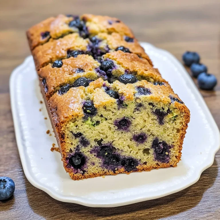 Blueberry Zucchini Bread
