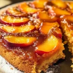 Bourbon Peach Upside-Down Cake