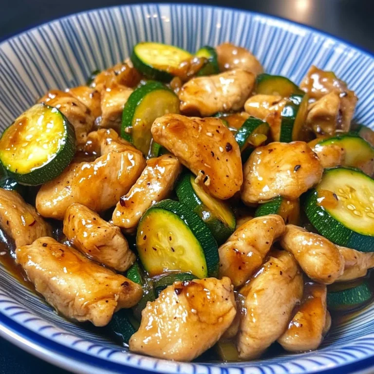 Chicken Zucchini Stir Fry
