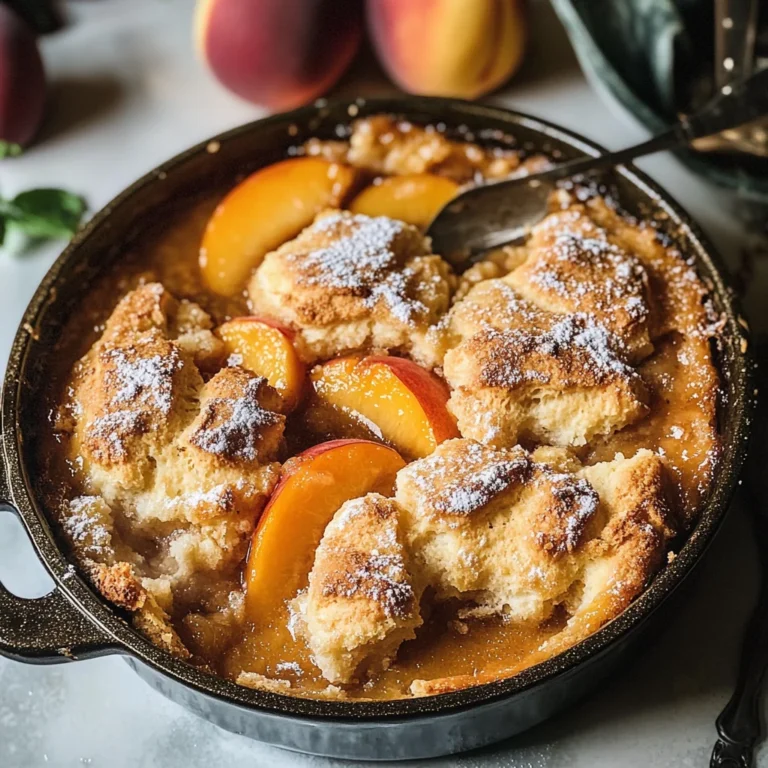 Gramma's Peach Cobbler