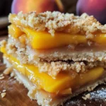 Heavenly Summer Peach Bars