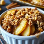 Mini Apple Walnut Crumble