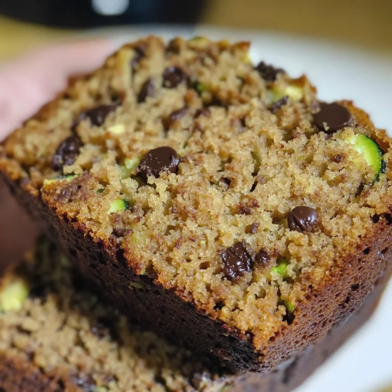 Mom's Perfect Chocolate Chip Zucchini Bread