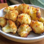 Parmesan Cauliflower Bites - Just 5 Ingredients
