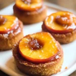 Peach Upside Down Mini Cakes