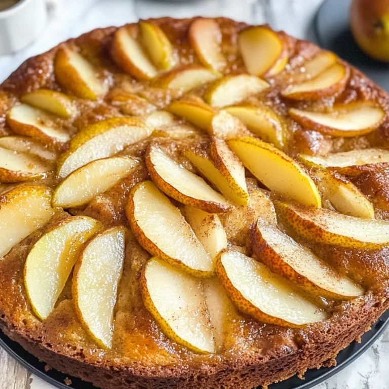 Pear Cake