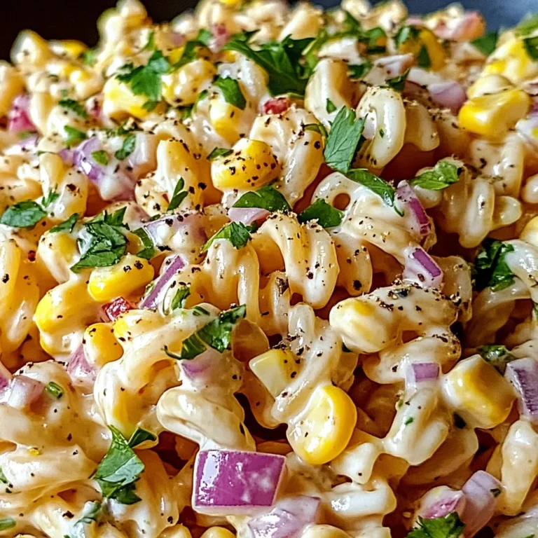 Street Corn Pasta Salad