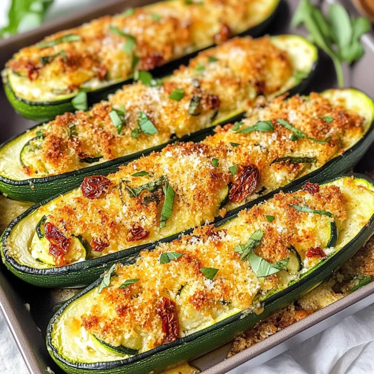 Stuffed Zucchini