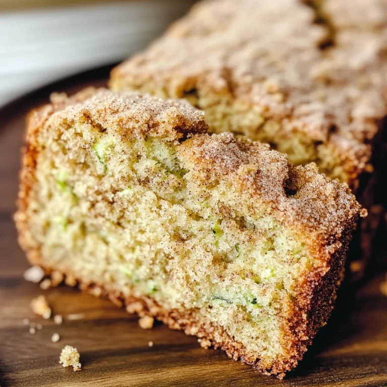 The Best Snickerdoodle Zucchini Bread