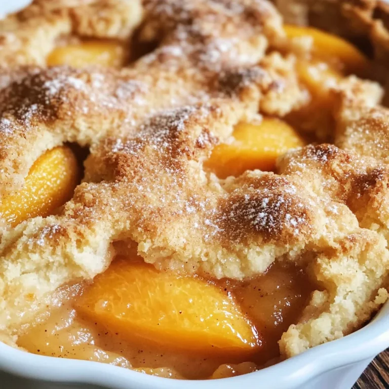 The Best Southern Peach Cobbler Recipe