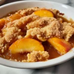The Easiest Southern Peach Cobbler