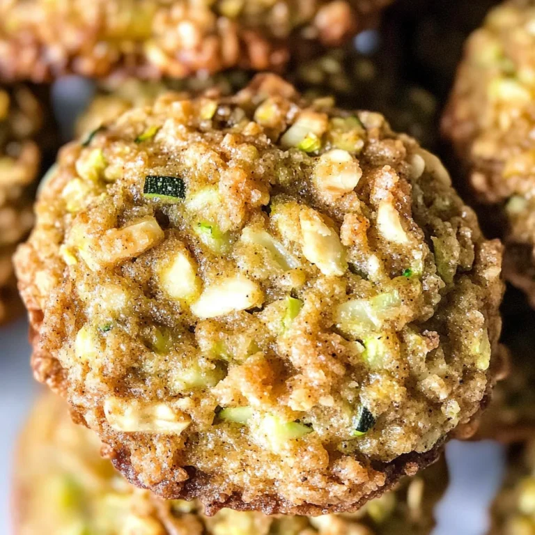 Zucchini Bread Breakfast Cookies