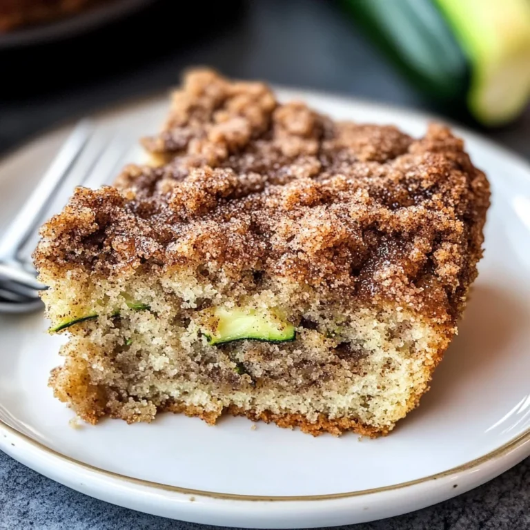 Zucchini Coffee Cake Recipe