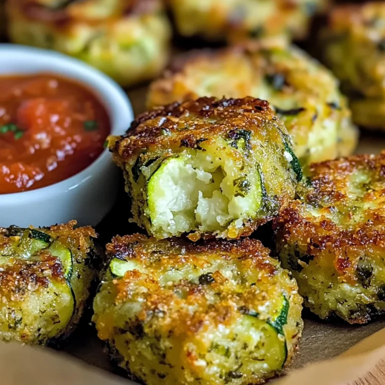 Zucchini Garlic Bites