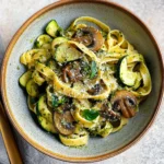 Zucchini Mushroom Pasta