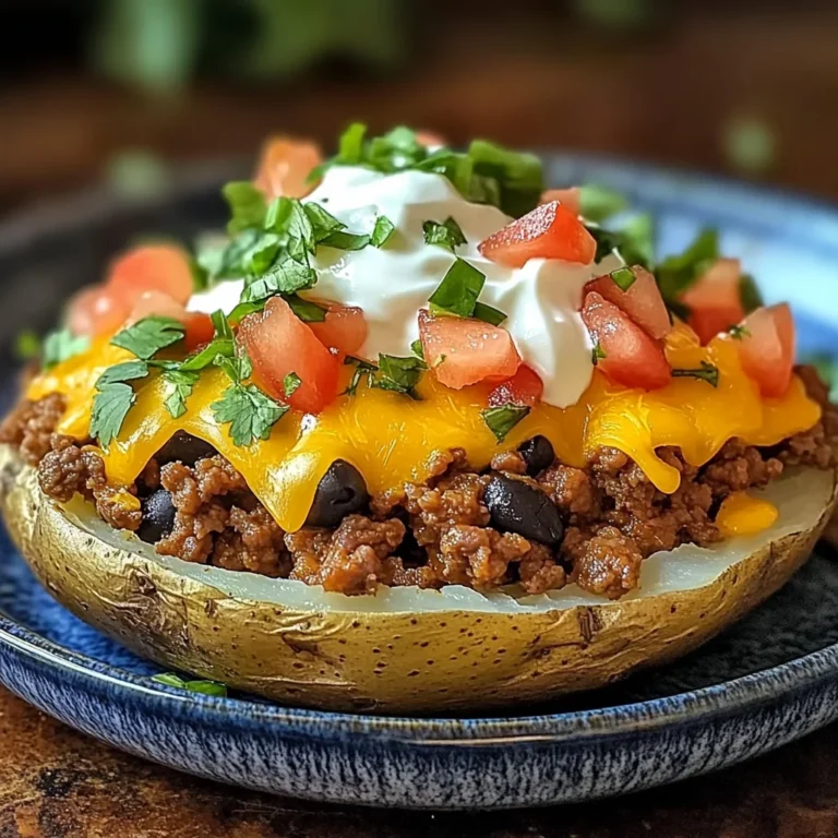 Cheesy Taco Potatoes