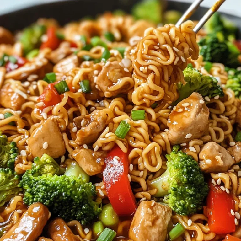 Chicken Ramen Stir Fry