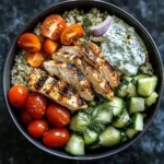 Chicken Tzatziki Bowls