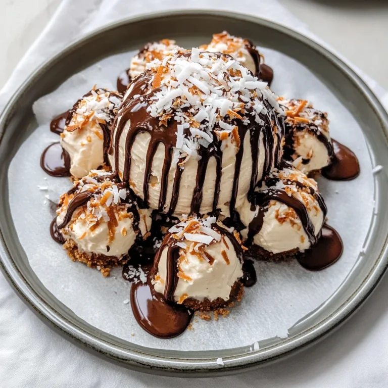 Coconut Dome with Chocolate Spread