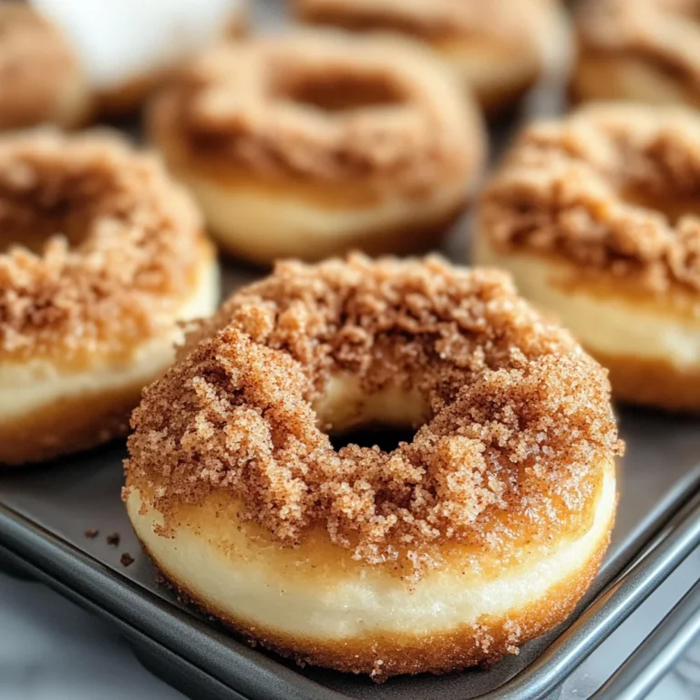 Coffee Cake Donuts