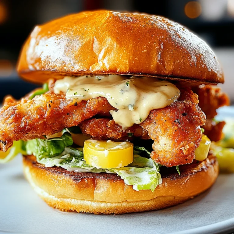 Crispy Chicken Caesar Sandwich