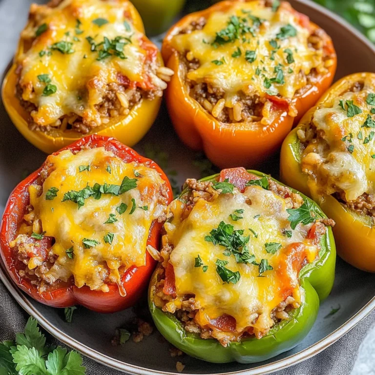 Easy Stuffed Bell Peppers Recipe