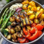 Grilled Veggie Bowl with Quinoa