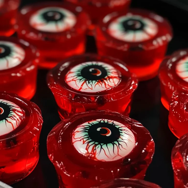 Halloween Eyeball Jello Shots