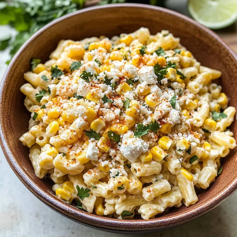 Mexican Street Corn Pasta Salad