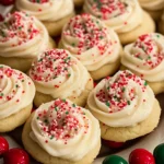 Peppermint Meltaway Cookies