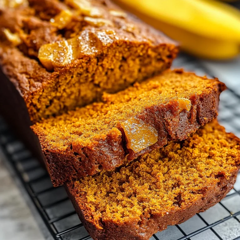 Pumpkin Banana Bread Recipe