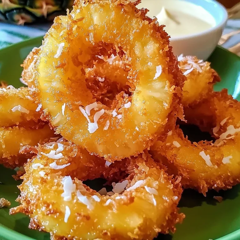 Rum-Soaked Fried Pineapple | Tropical Dessert