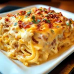 Spicy Southern Cheesy Chicken Spaghetti Casserole