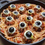 Spooky Spaghetti & Eyeballs
