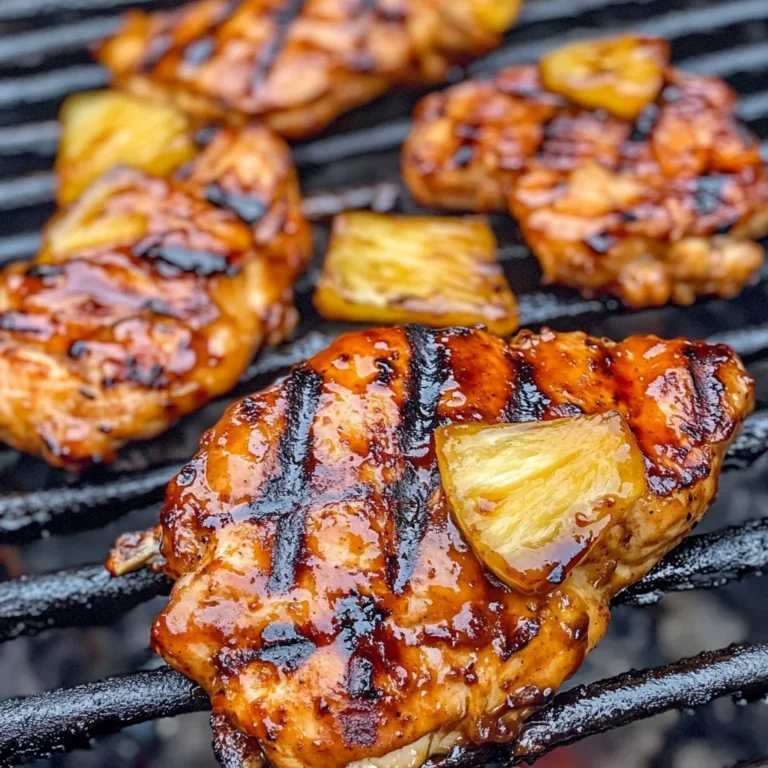 Whiskey Pineapple Chicken